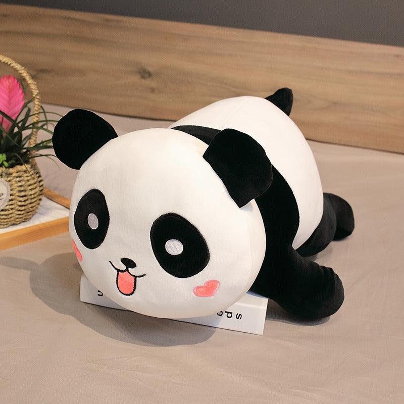 Lying Panda Pillow, Large Sleeping Pillow - Nioor