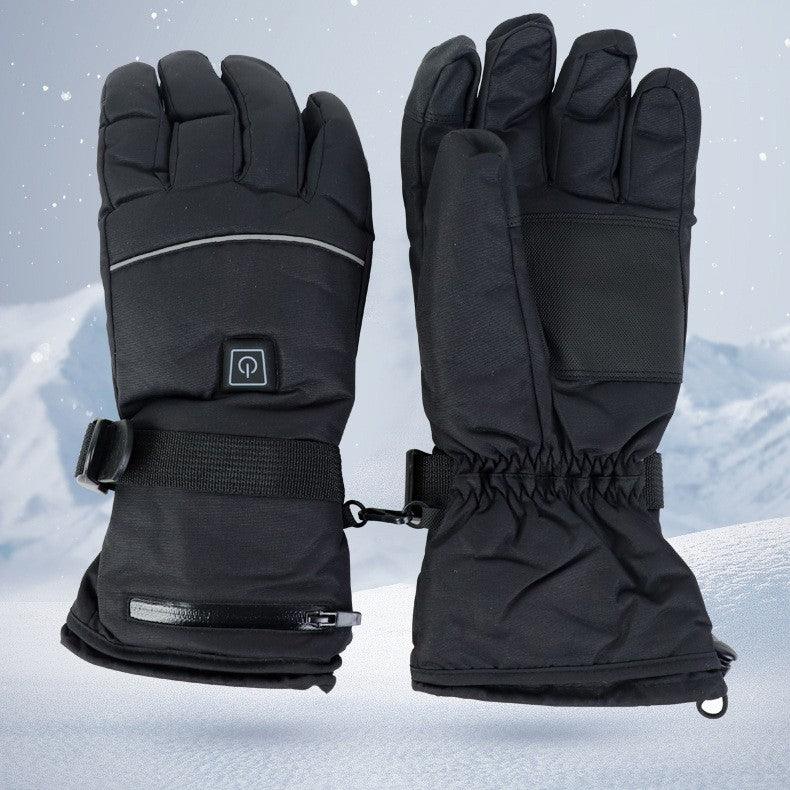 Heating Gloves Outdoor Skiing Cycling Thickening - Nioor