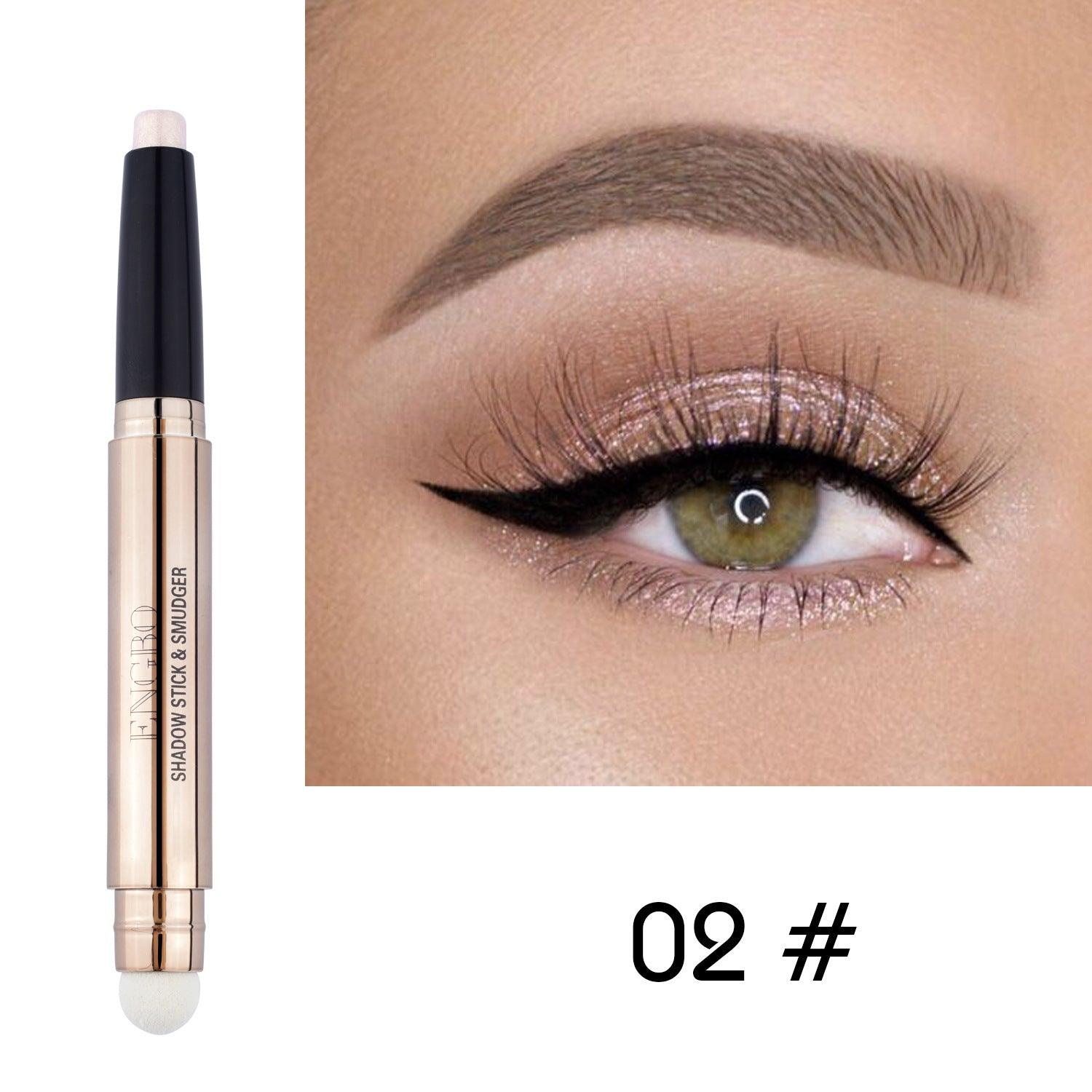 Monochrome Eye Shadow Pen Pearl Light Lie Silkworm Eye Shadow Highlights - Nioor