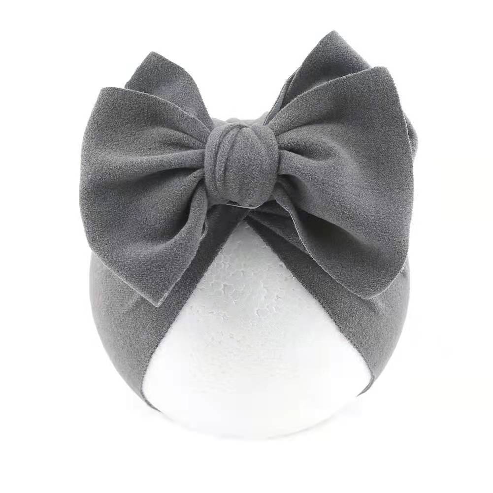 Bowknot Baby Fetal Cap Cute Pure Cotton