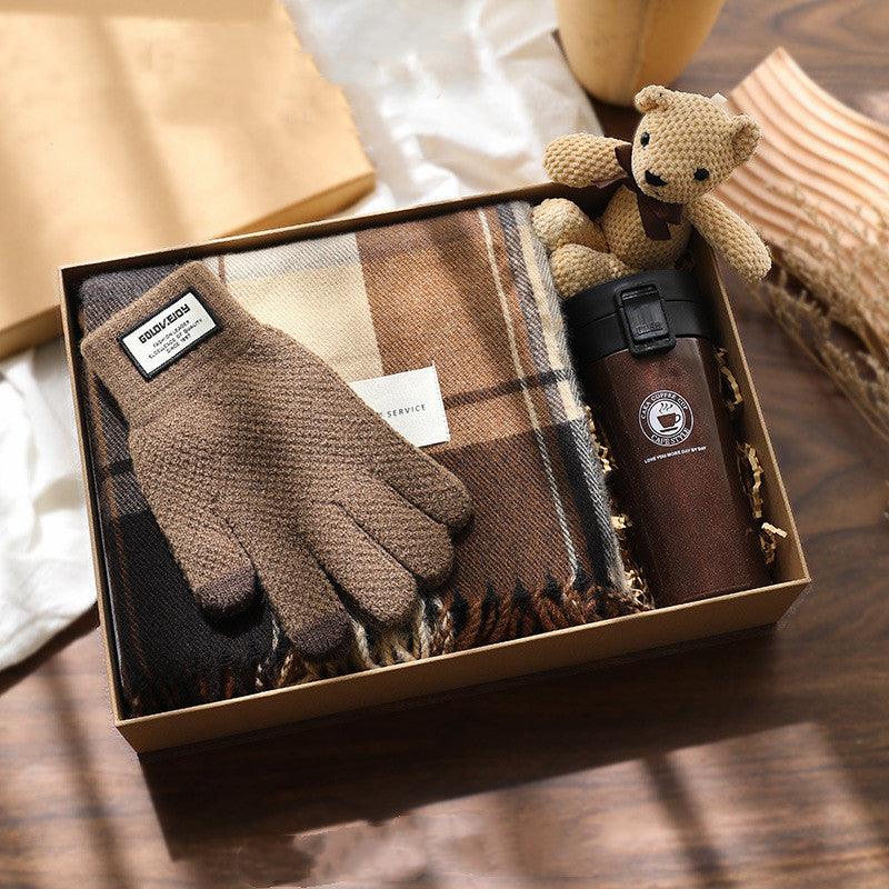 Men's Practical Scarf Gift Box Set - Nioor