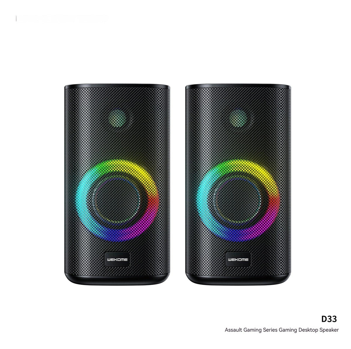 Game Colorful E-sports Desktop Bluetooth Speaker Dual Speaker Computer Stereo Speaker - Nioor