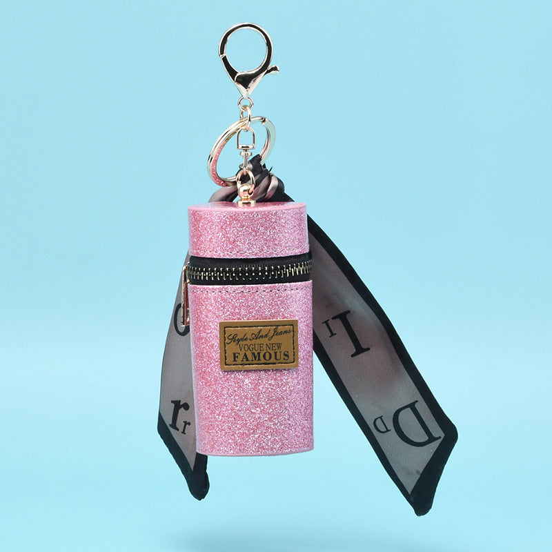 Fluorescent Accessory Wallet Key Chain