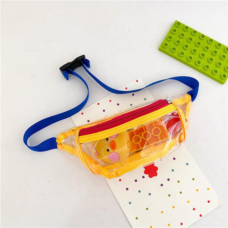 Children's Transparent Plastic Beach Jelly Waist Pack - Nioor