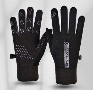 Men's And Women's Water Repellent Sports Warm Gloves - Nioor