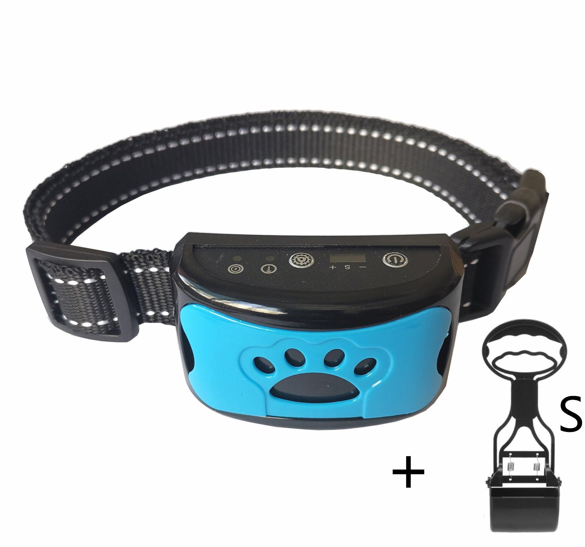 Dog Training Collar Waterproof Electric Pet Remote Control Rechargeable Dogs Trainer Bark Arrester With Shock Vibration Sound - Nioor