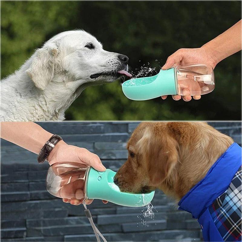 350 550ML Portable Pet Dog Water Bottle For Small Large Dogs Travel Puppy Cat Drinking Bowl Bull Dog Water Dispenser Feeder - Nioor