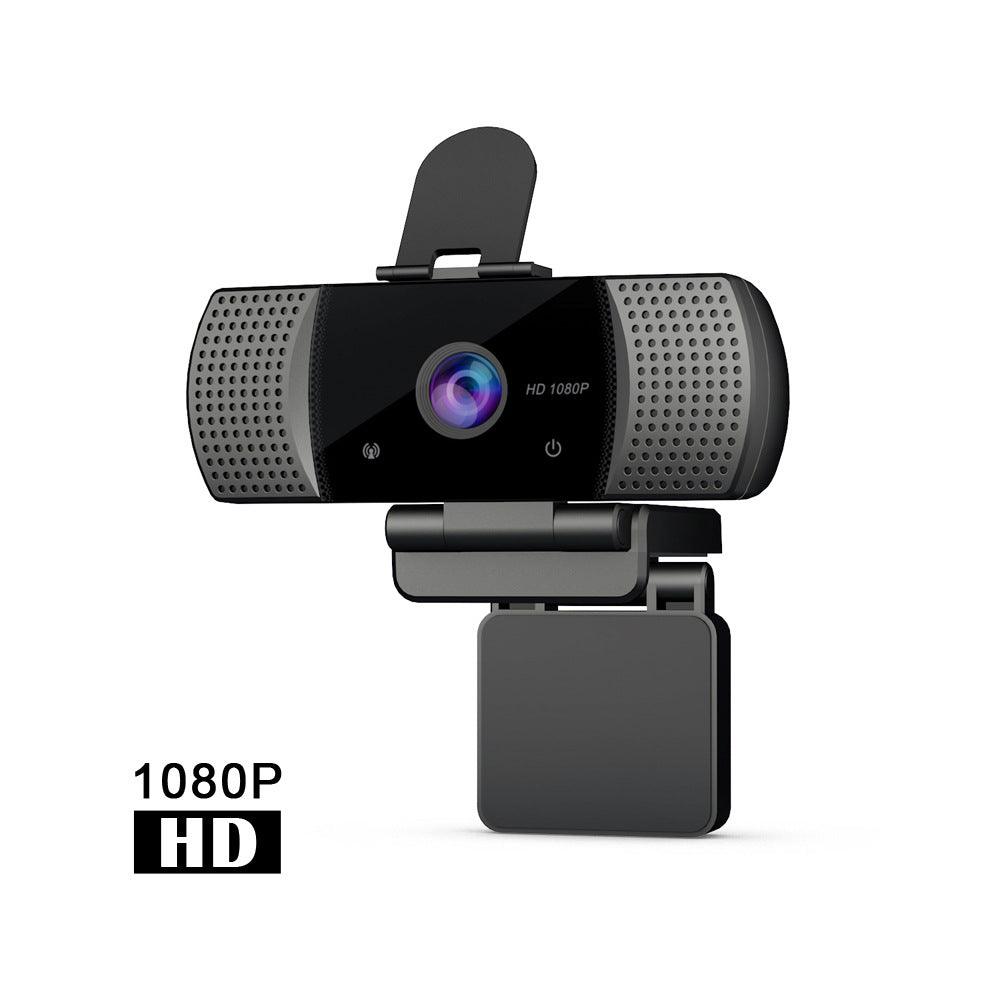 Black HD Webcam Microphone Computer Live - Nioor