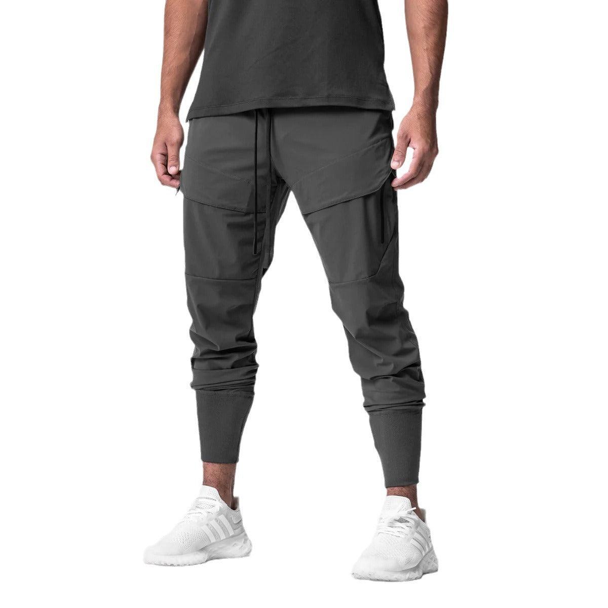 Men's Fitness Pants Sports Trousers Men's Sparkling Style Jogger Pants - Nioor