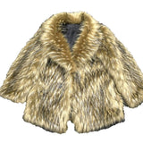 Women's Coat Fox Fur Overcoat Mid-length Korean Style Lapel Winter - Nioor