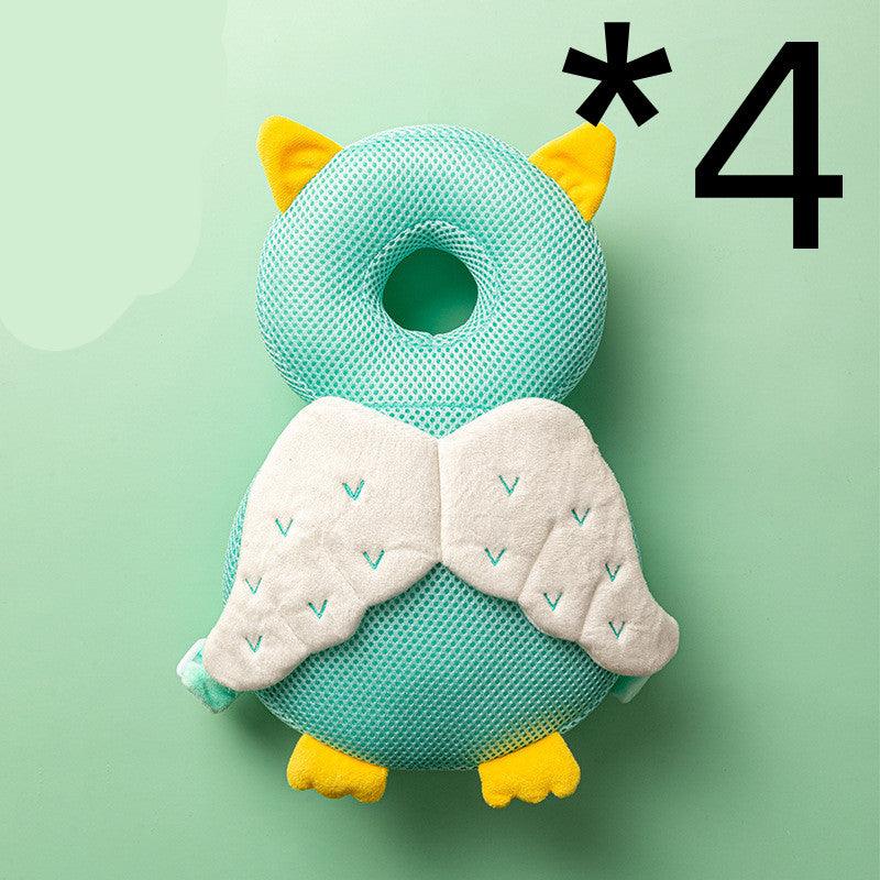 Baby Toddler Headrest Child Protection Baby Head Protection Cushion Cute Angel Wings - Nioor