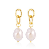 Ladies New Exquisite Pearl Earrings - Nioor