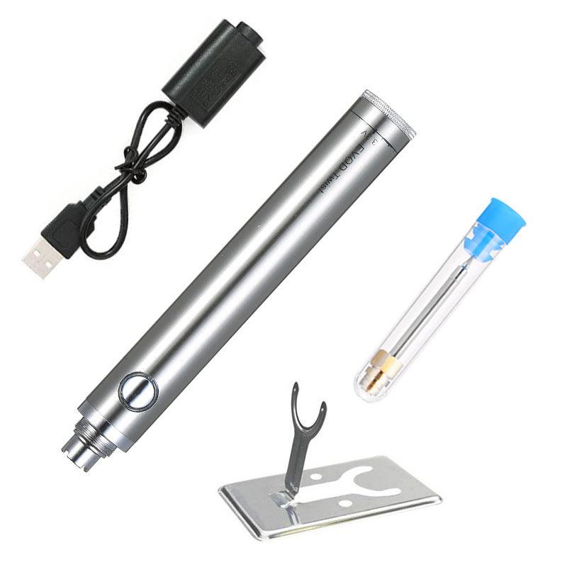 5V Wireless Portable Charging Soldering Iron 510 Interface Welding Repair Tool - Nioor