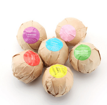 6 pcs Organic Bath Bombs Bubble Bath Mint Lavender Rose Flavor - Nioor