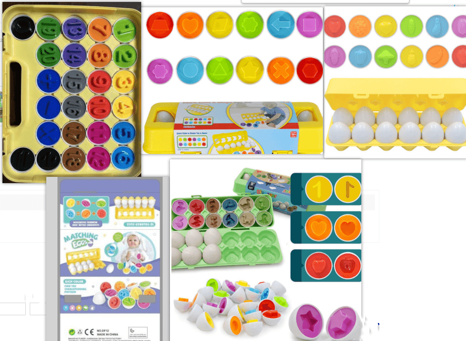 Baby Learning Educational Toy Smart Egg Toy Games Shape Matching Sorters Toys Montessori Eggs Toys For Kids Children - Nioor