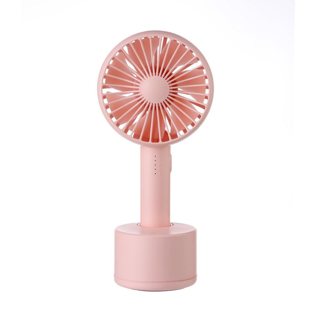 explosion desktop fan can shake the head handheld mini fan portable accompanying USB charging OEM OEM - Nioor