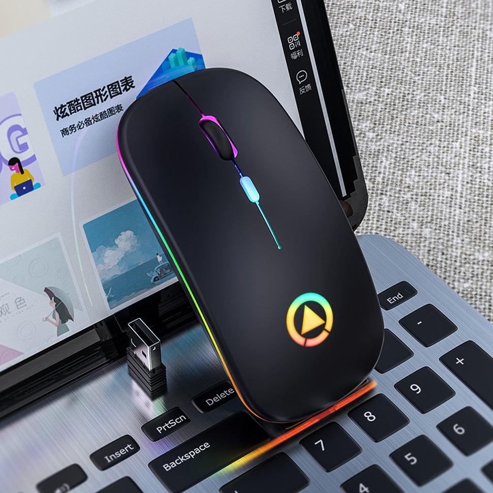 Silent rechargeable wireless mouse - Nioor