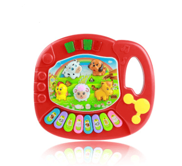 Educational Toys Farm Animal Keyboard Musical Instrument Child Baby Toys - Nioor