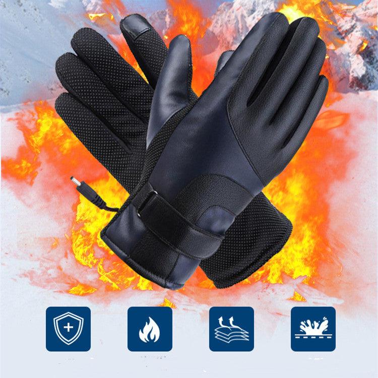 Heating Gloves For Four-gear Temperature-regulating Electric Vehicle - Nioor