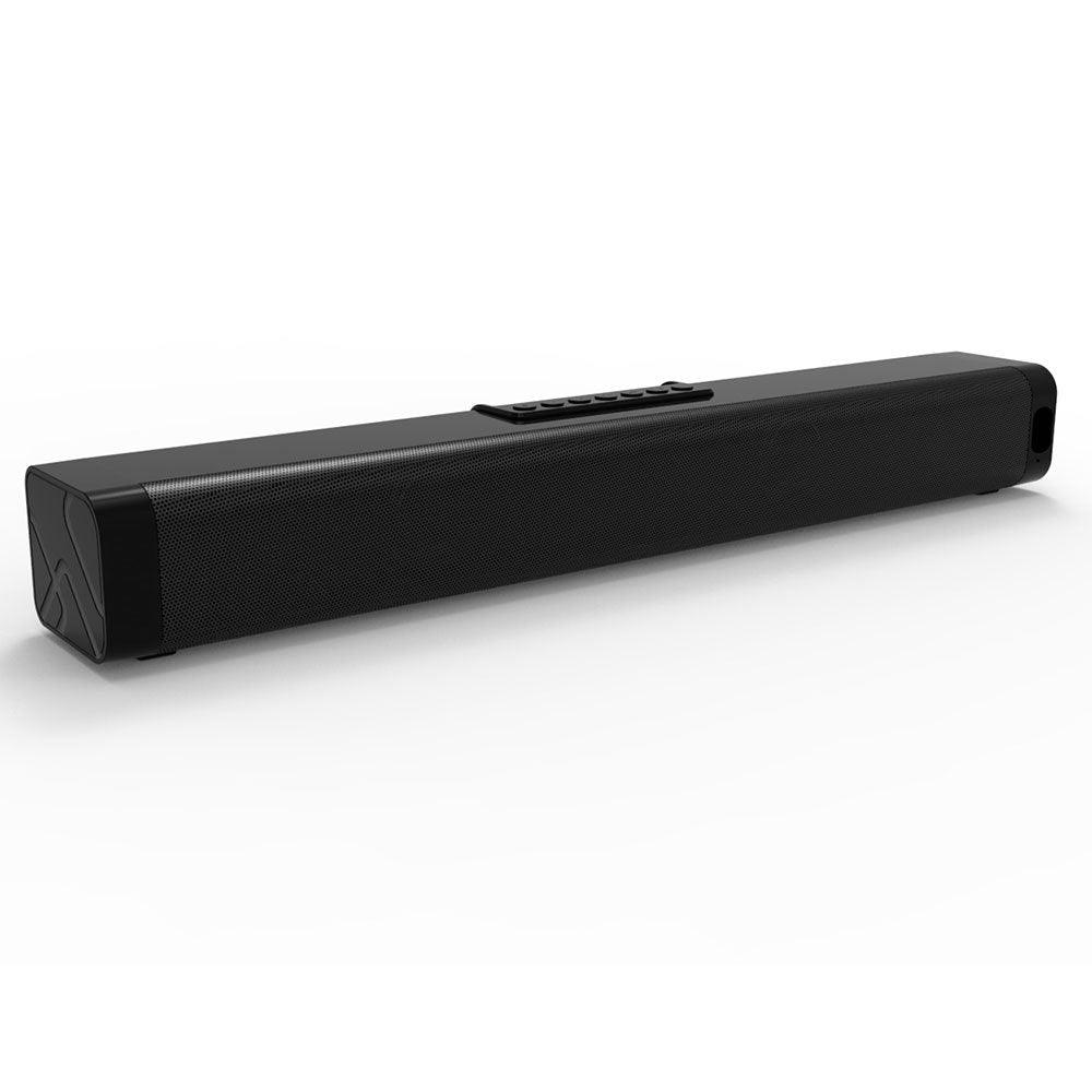 Computer Game Speakers With RGB Light Powerful Bass Stereo Sound USB 3.5mm Optical Soundbar PC 20W Speaker - Nioor