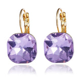 Crystal earrings earrings - Nioor