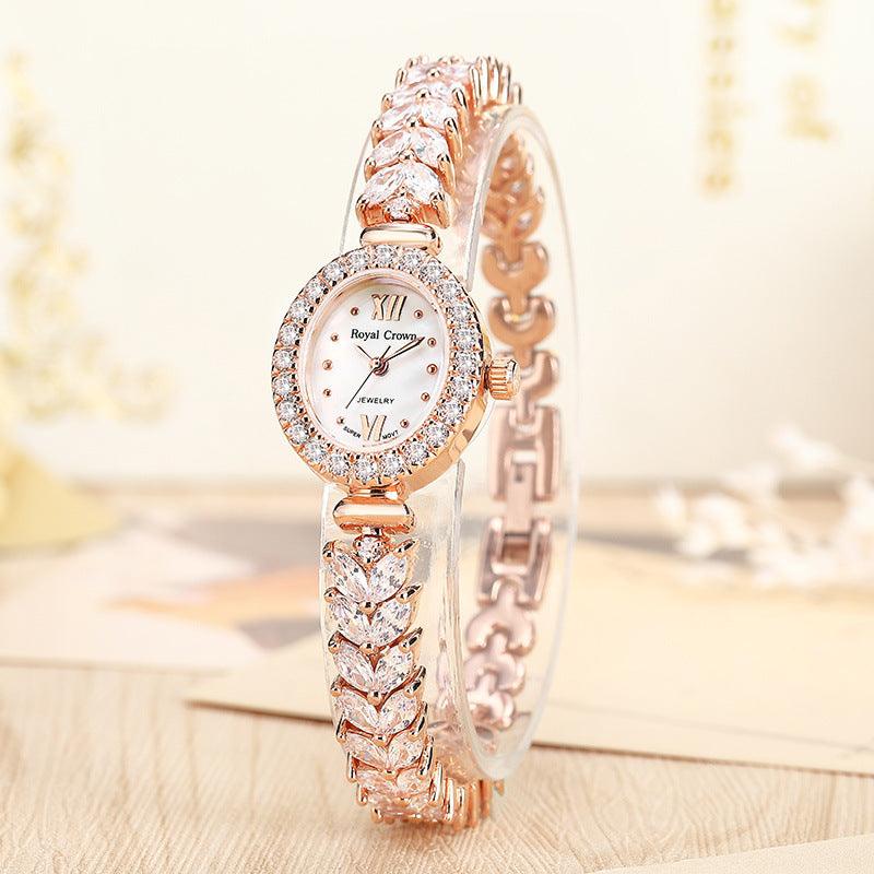 Watch Bracelet Quartz Full Star Diamond Women's Watch - Nioor