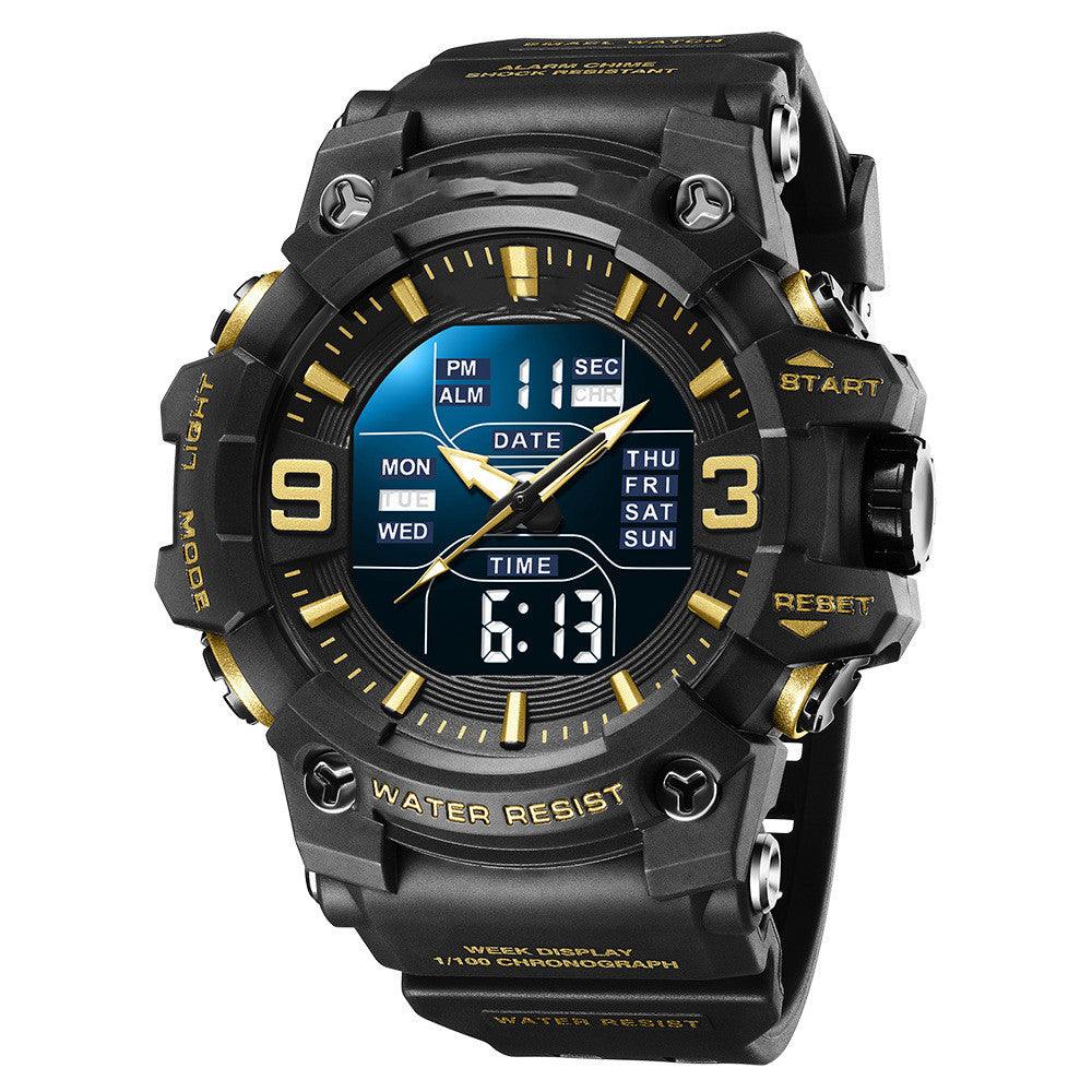 Men's Sports Waterproof Multifunctional Electronic Watch - Nioor