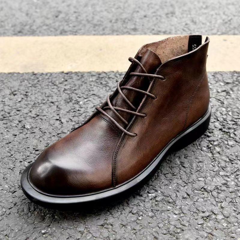 Fashion Vintage Martin Boots Men's Series - Nioor