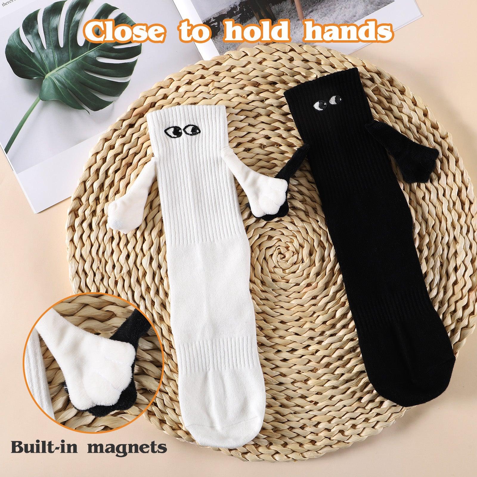 Men's And Women's Fashion Simple Magnet Socks - Nioor