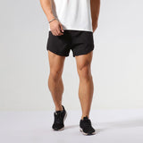 Men's Sports Quick-drying Breathable Double-layer Running Shorts - Nioor