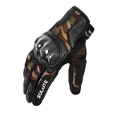 Motorcycle Riding Breathable Carbon Fiber Anti-drop Gloves - Nioor