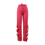 Women's Fashionable Loose Sweatpants - Nioor