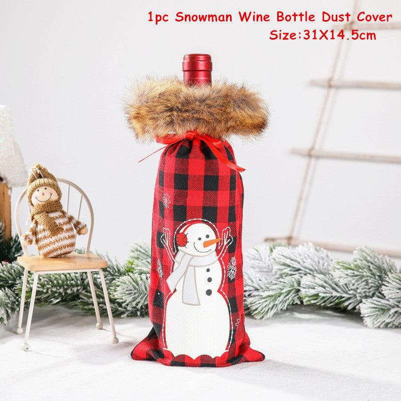 Christmas Decorations Christmas Wine Bottle Socks - Nioor