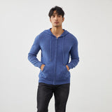 Men's Hooded Sports Casual Top Cardigan Sweater Sweater Coat - Nioor