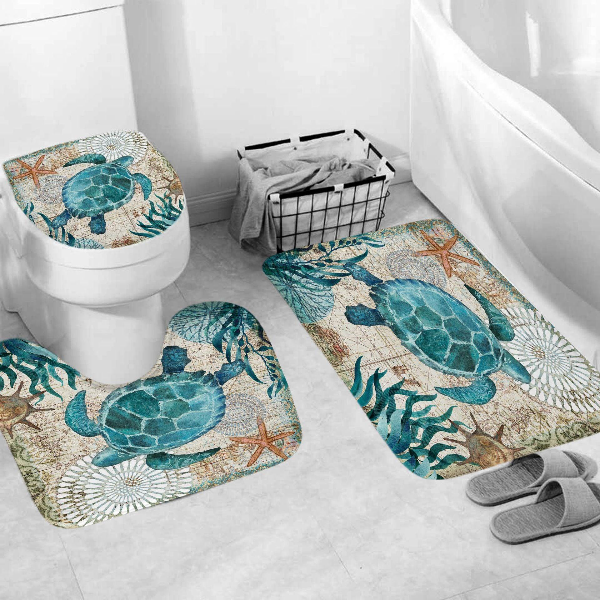 Three-piece bathroom mat - Nioor