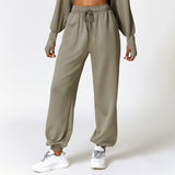 High Top Sports Sweatpants Women's Loose Straight - Nioor