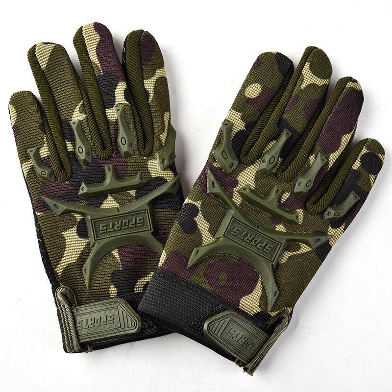 Children's Tactical Anti Slip All Finger Long Finger Gloves - Nioor