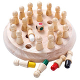 Children's Wooden Educational Toys Memory Chess Kid Early Education Toys - Nioor