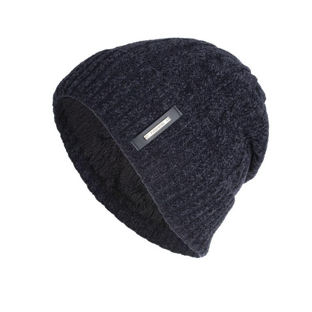 New Fleece Multicolor Chenille Twist Hat - Nioor