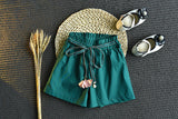 Two-piece baby girl loose shorts