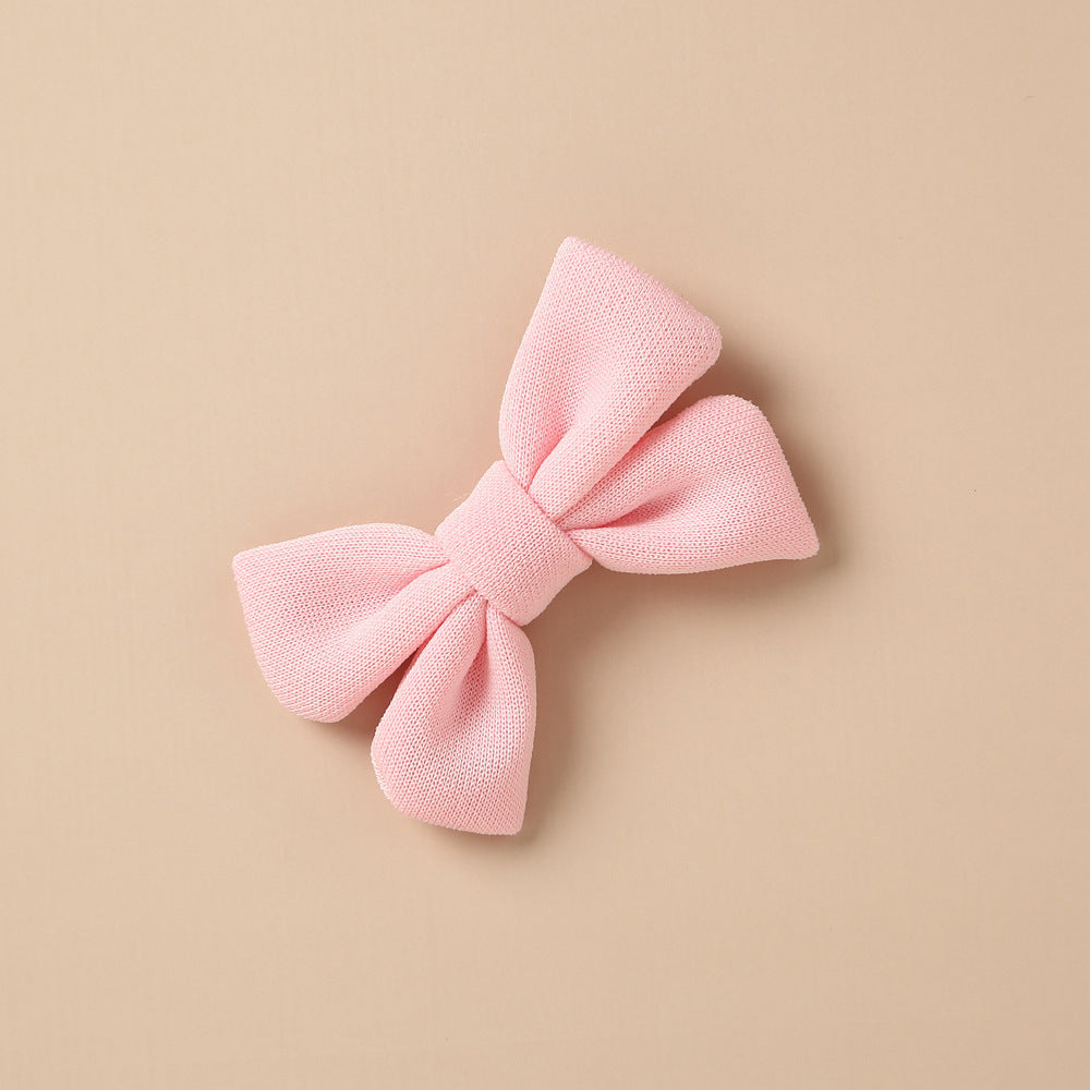 Retro Style Bow Children's Hair Edge Clip Jewelry