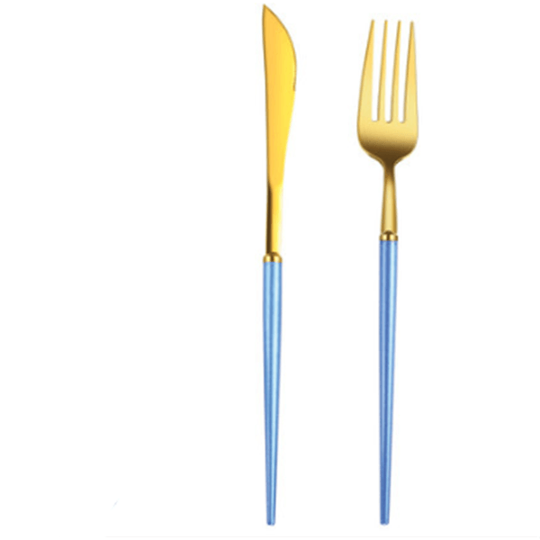 Stainless Steel Knife And Fork Set - Nioor