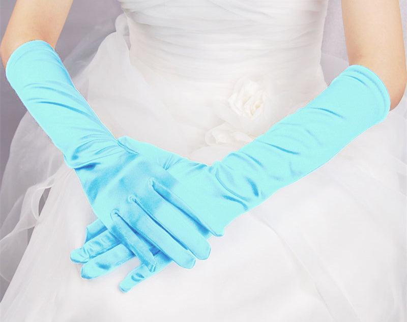 Bridal Gloves Wedding Dress Show Banquet - Nioor