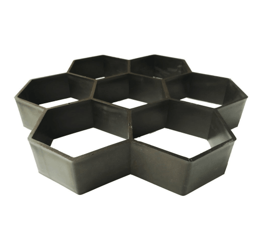 Ultralight diy garden paving mould hexagonal fancy mould - Nioor