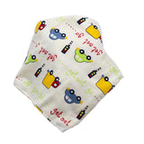 Baby Bibs Waterproof Triangle Cotton Cartoon Child Baberos Bandana Bibs Dribble Bibs Newborn Slabber Absorbent Cloth - Nioor