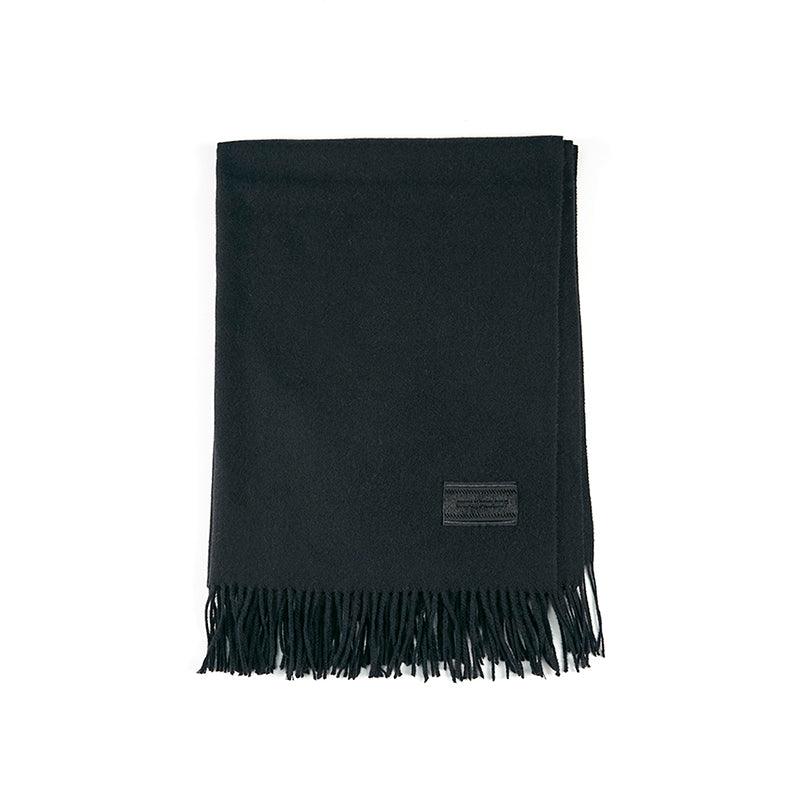 Solid Color Fringed Long Scarf Multi Color Skin Friendly Warmth - Nioor