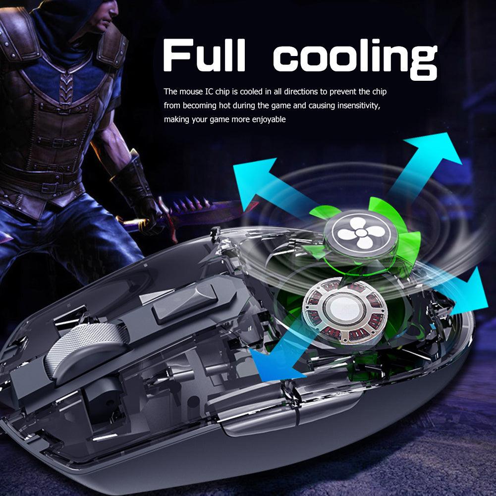 Cooling Hole Mouse Game Mechanical Game Mouse - Nioor