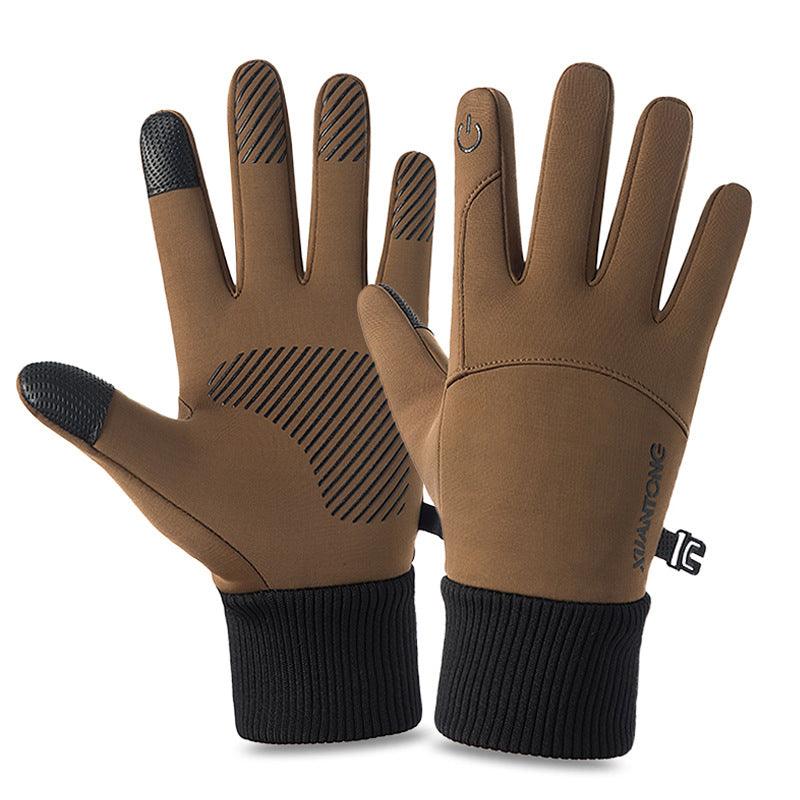 Sports Cycling Outdoor Stretch Touch Screen Warm Gloves - Nioor