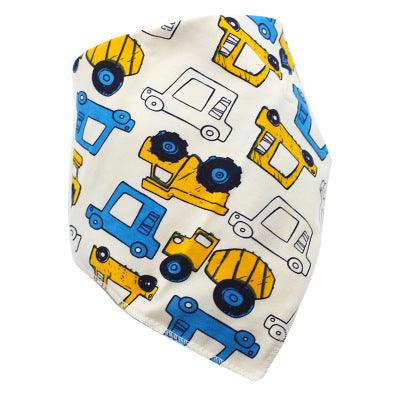 Baby Bibs Waterproof Triangle Cotton Cartoon Child Baberos Bandana Bibs Dribble Bibs Newborn Slabber Absorbent Cloth - Nioor