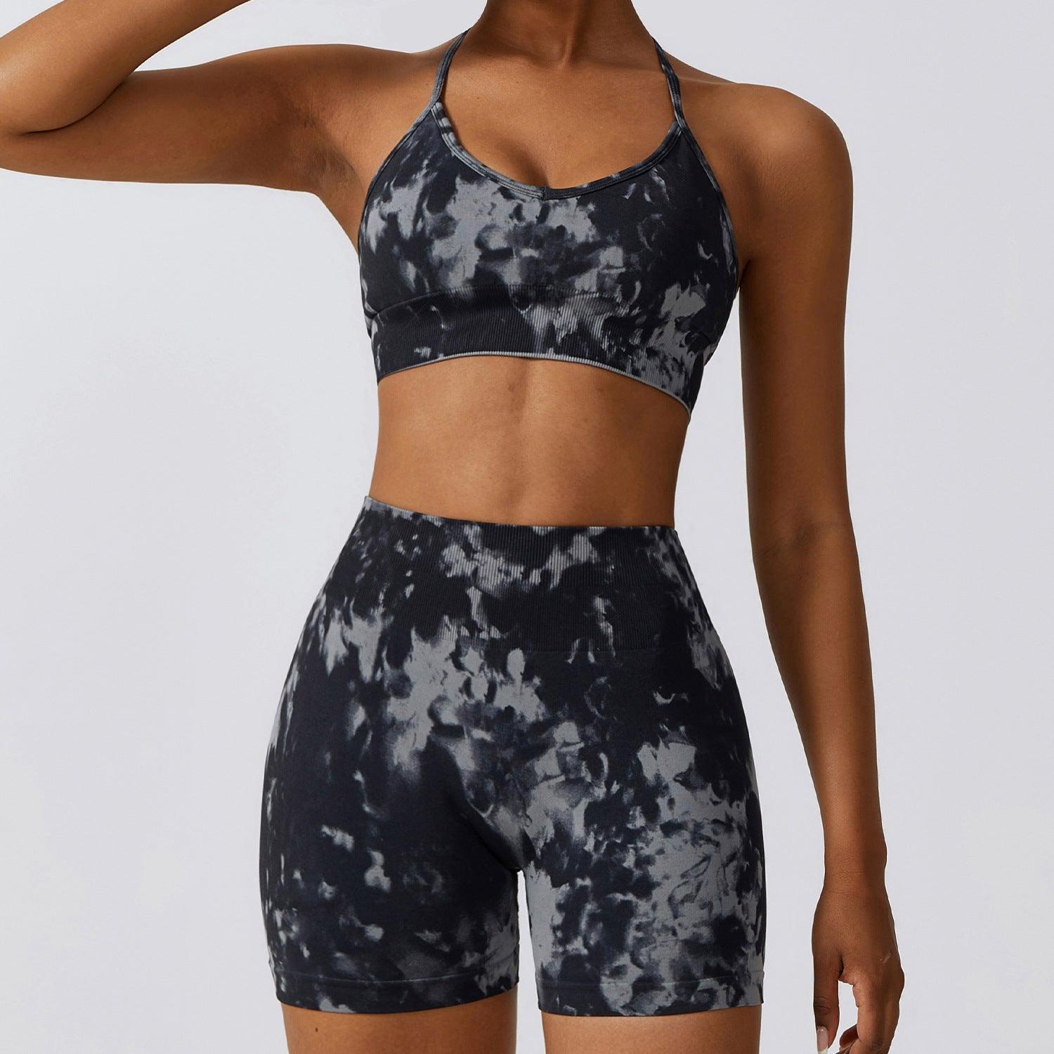 Camouflage Printing Seamless Yoga Suit - Nioor